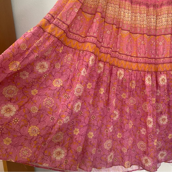 Spell & the Gypsy Utopia Maxi Dress in Pink size XL - Picture 3 of 7